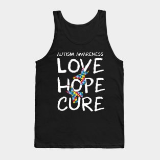 Autism Shirt Autism Awareness Shirt I Love Someone Tank Top